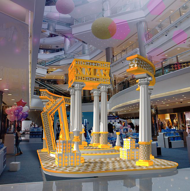 商場(chǎng)節(jié)點(diǎn)美陳布置及各類氛圍包裝